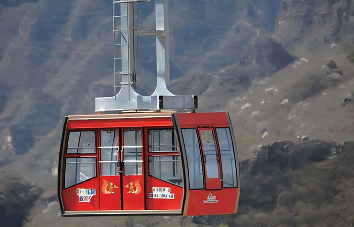 Double-track Single-cab Reciprocating Cableway