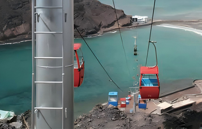 Fixed Grip Basket-type Cableway