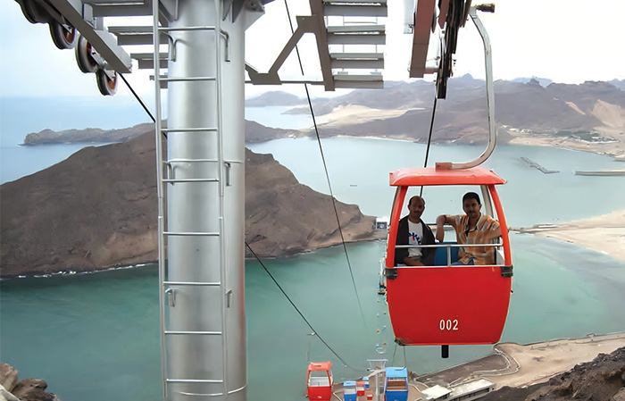 Fixed Grip Basket-type Cableway